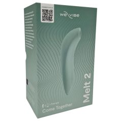   We-Vibe Melt 2 - stimulateur clitoridien à ondes - connecté - turquoise