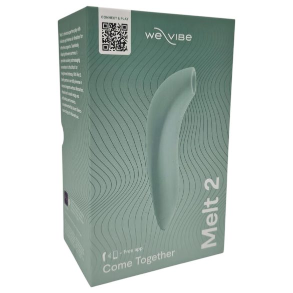 We-Vibe Melt 2 - stimulateur clitoridien intelligent à ondes d'air (turquoise)