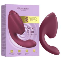 Womanizer Duo Next - 2en1 Vibromasseur Point G (rose)