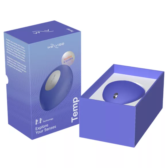 We-Vibe Temp - vibromasseur clitoridien chauffant et rafraîchissant (bleu)