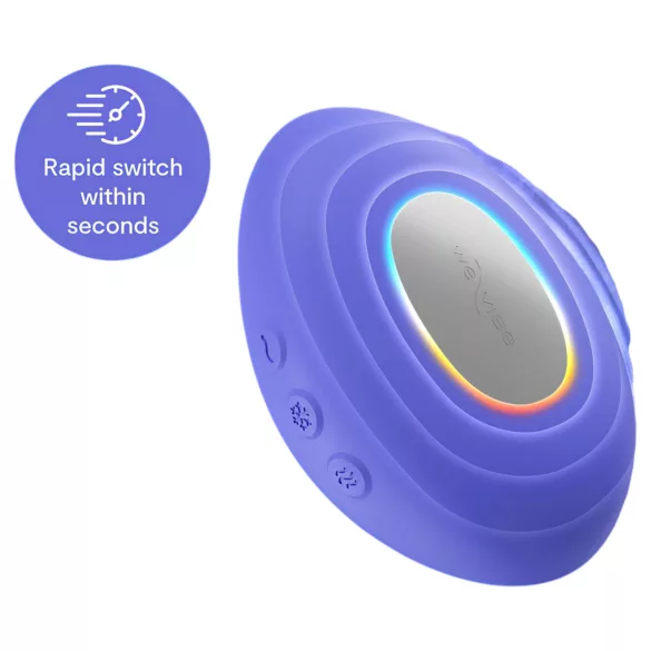 We-Vibe Temp - vibromasseur clitoridien chauffant et rafraîchissant (bleu)