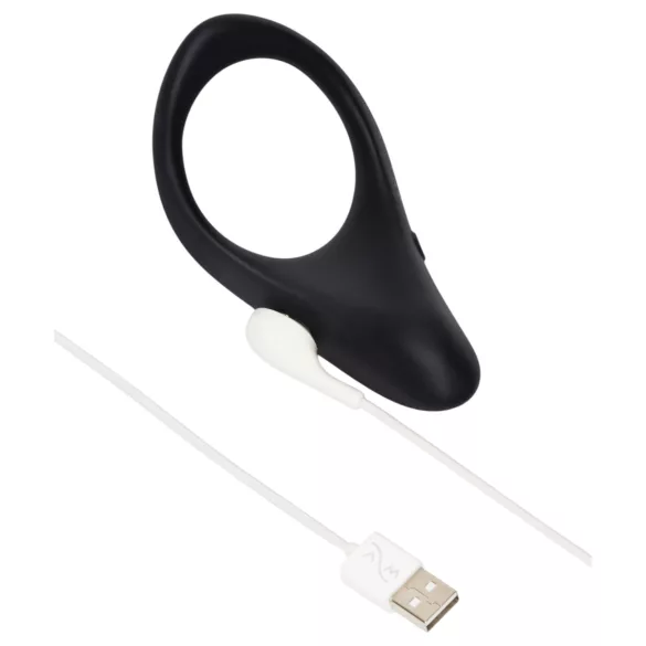 We-Vibe Verge 2 - Anneau pénien vibrant contrôlé par application, pour hommes (noir)