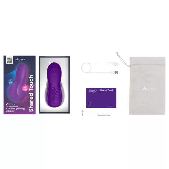We-Vibe Shared Touch - vibromasseur connecté pour couple (violet)