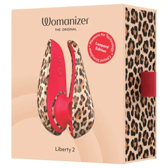 Womanizer Liberty 2 - stimulateur clitoridien à ondes d’air (léopard)