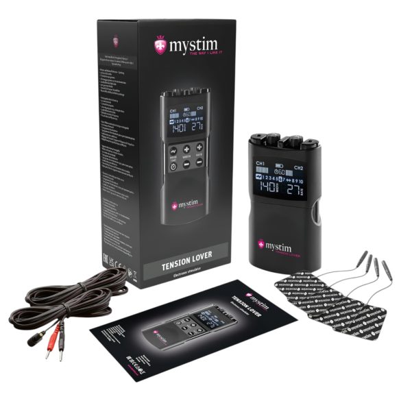 mystim Tension Lover 2 - set électro numérique (noir)