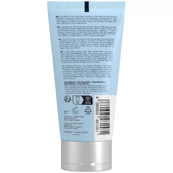 Mister Size Bio - lubrifiant bio à base d’eau (100 ml)