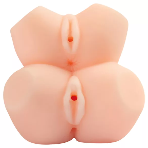 TAMASHII Mère et Fille - masturbateur double vagin hentai (chair / couleur naturelle)
