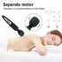 Mrow - vibromasseur étanche rechargeable (noir)