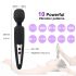 Mrow - vibromasseur étanche rechargeable (noir)