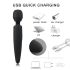 Mrow - vibromasseur étanche rechargeable (noir)