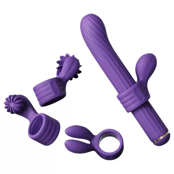 Magic Stick S1 - vibromasseur multifonction - silicone violet