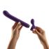 Magic Stick - vibromasseur avec embouts interchangeables (violet)