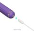 Magic Stick - vibromasseur avec embouts interchangeables (violet)
