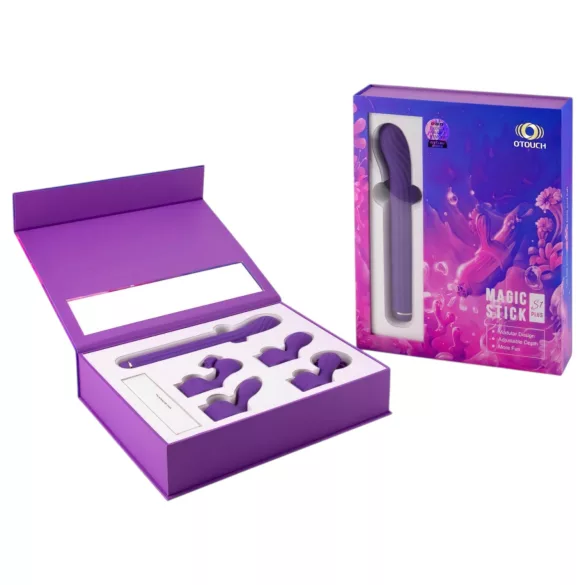 Magic Stick S1 - vibromasseur multifonction - silicone violet