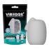 VIBEGGS Naughty Nubs - Œuf vibrant masseur (blanc)