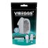 VIBEGGS Naughty Nubs - Œuf vibrant masseur (blanc)
