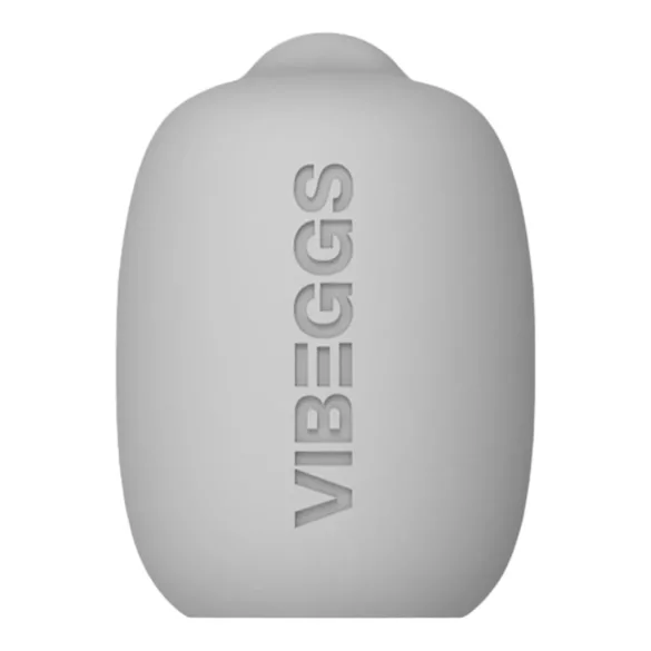 VIBEGGS Ribs Delight - œuf masturbateur vibrant - blanc