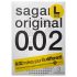 Sagami Original 0,02 L - préservatif - 58mm (3 pièces)