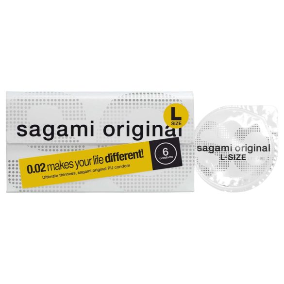 Sagami Original L - préservatif - 58mm (6pcs)