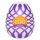 TENGA Egg Mesh - masturbateur en forme d'œuf (1 pièce)