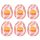 TENGA Egg Tube - masturbateur en forme d'œuf (6 pcs)