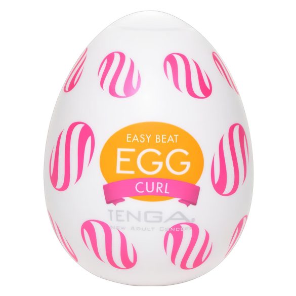TENGA Egg Curl - œuf masturbateur (1 pièce)