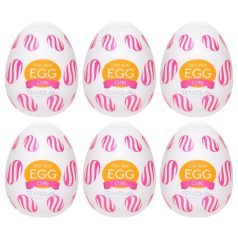 TENGA Egg Curl - masturbateur œuf (6 pièces)