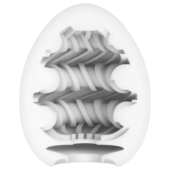 TENGA - Masturbateur œuf texturé Ring - silicone blanc - 1 pièce