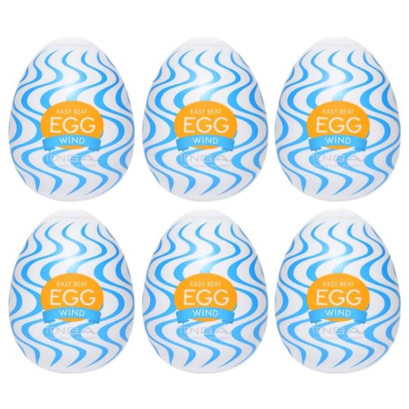 TENGA Egg Wind - coffret 6 masturbateurs en œuf