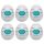TENGA Egg Wavy II - œuf masturbateur (6pcs)