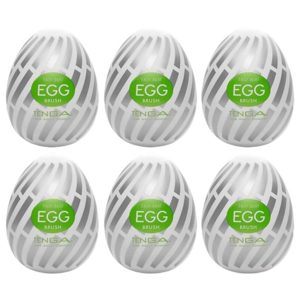 TENGA œuf brosse - mastubateur pack de 6