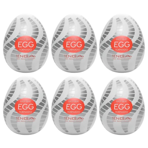 TENGA Œuf Tornade - Coffret de 6 masturbateurs