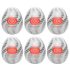 TENGA Œuf Tornade - Coffret de 6 masturbateurs