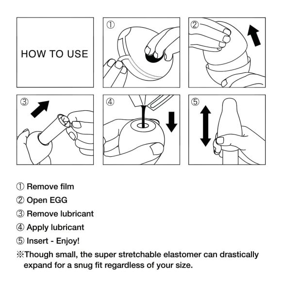 TENGA Egg Silky II - masturbateur egg (1 pièce)