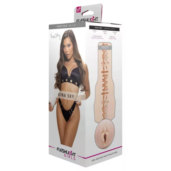 Fleshlight Vina Sky Exotica - vagin artificiel réaliste (naturel)