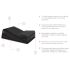 Lot de 2 coussins érotiques Liberator Wedge/Ramp (noir)