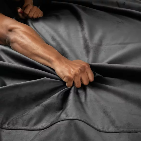 Liberator - drap de protection sexe - microfibre imperméable noir