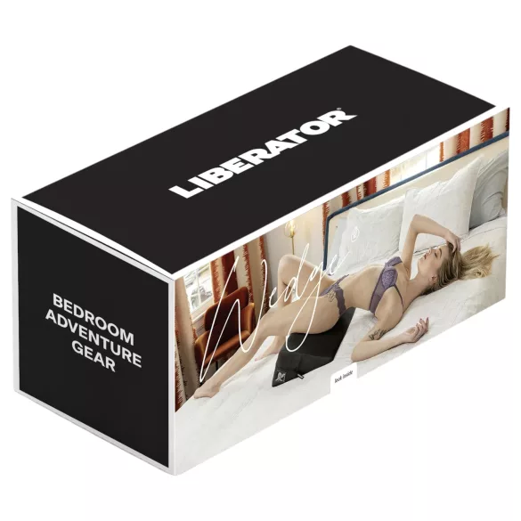 Liberator Wedge - coussin sexuel en forme de cale (noir)