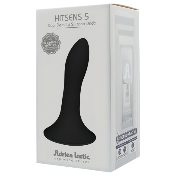 Adrien Lastic Hitsens 5 - Dildo anal thermo réactif (noir)