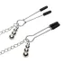 Cinquante nuances de Grey Play Nice - pinces à tétons avec collier (argent)