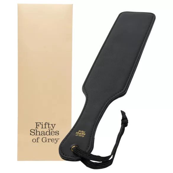 Fifty Shades of Grey - Paddle fessée cuir noir