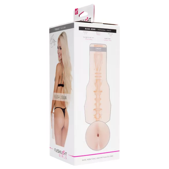 Fleshlight Elsa Jean Treat - fesse masturbatrice ultraréaliste (couleur chair)