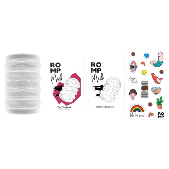 ROMP - masturbateur souple de voyage - transparent