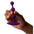 ROMP Amp - Plug anal à perles (violet)