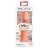 Dillio Big Hero - Gode ventouse silicone (17cm) - orange