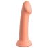 Dillio Big Hero - Gode ventouse silicone (17cm) - orange