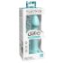 Dillio Grand Héros - dildo ventouse (17cm) - turquoise