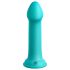 Dillio Grand Héros - dildo ventouse (17cm) - turquoise