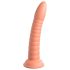 Dillio Wild Thing - Dildo strié 19cm - orange