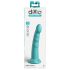 Dillio Slim Seven - Dildo cil turquoise 20 cm ventouse stimu